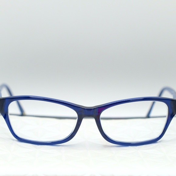 Nine West EYEGLASSES NW5047 Blue Crystal Excellent condition 💫 👓 - Picture 1 of 13